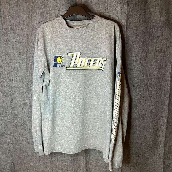 Vtg. NBA Indiana Pacers Long Sleeve T-Shirt Men's Medium - Picture 1 of 4